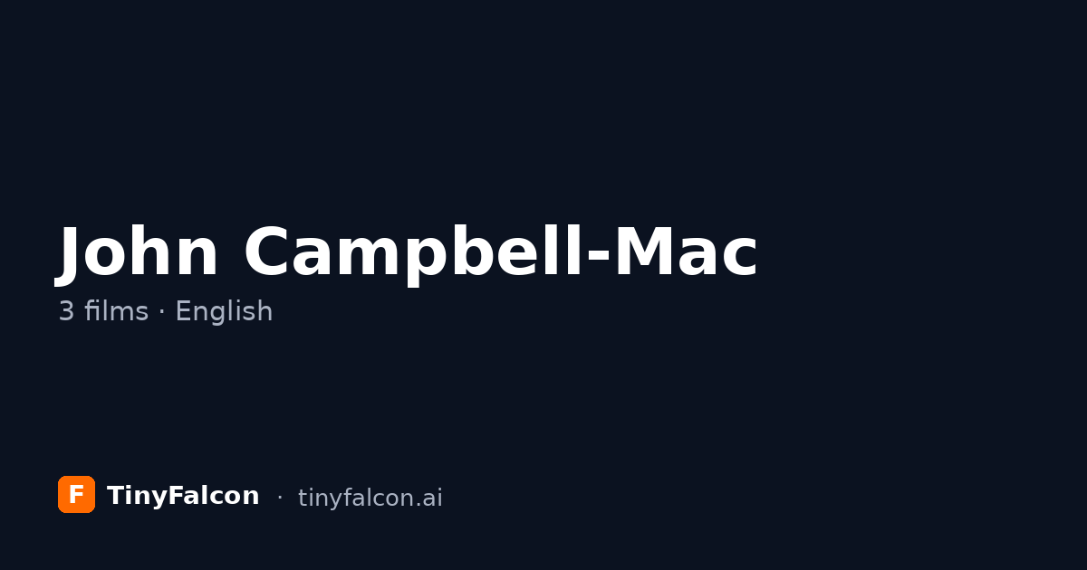 John Campbell-Mac