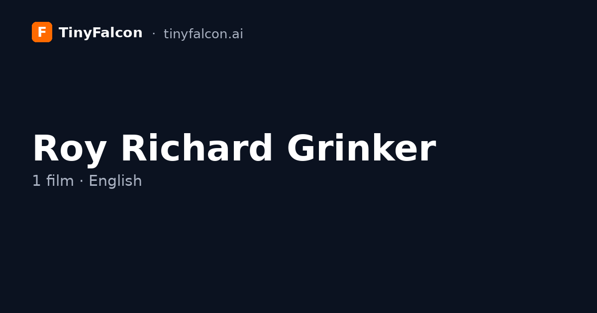 Roy Richard Grinker
