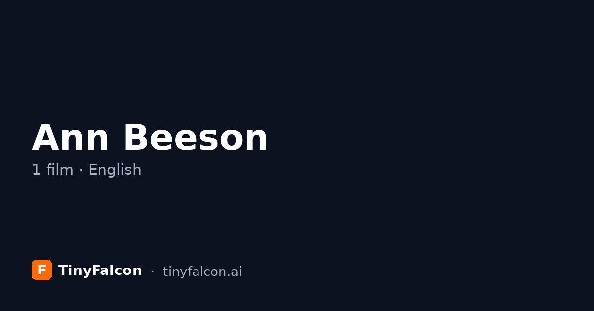 Ann Beeson
