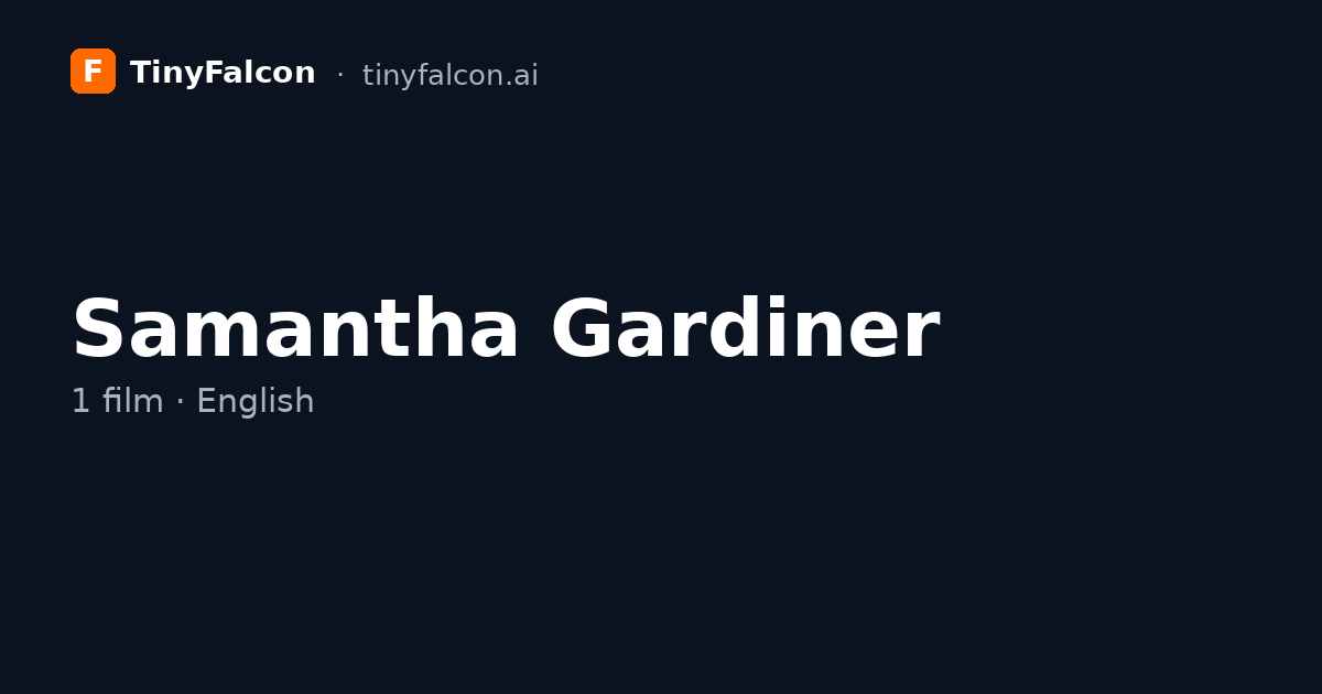 Samantha Gardiner
