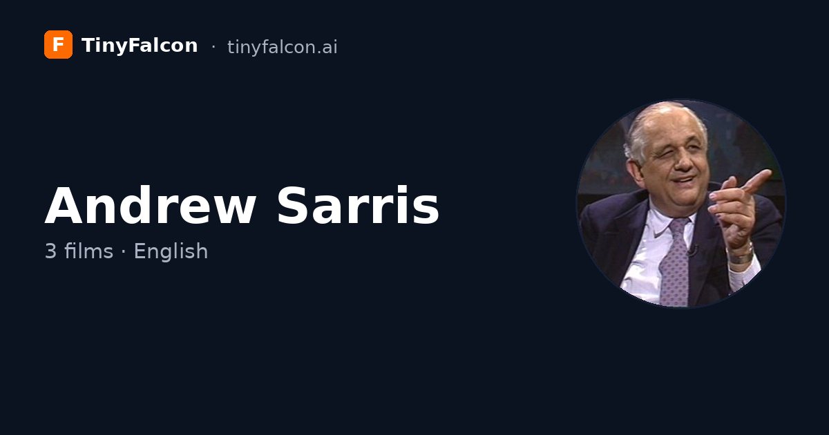 Andrew Sarris