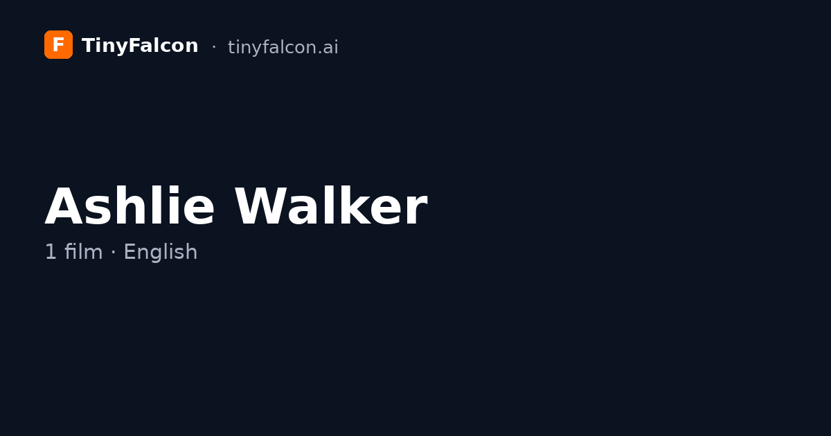 Ashlie Walker