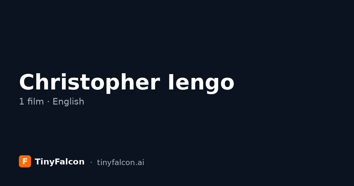 Christopher Iengo