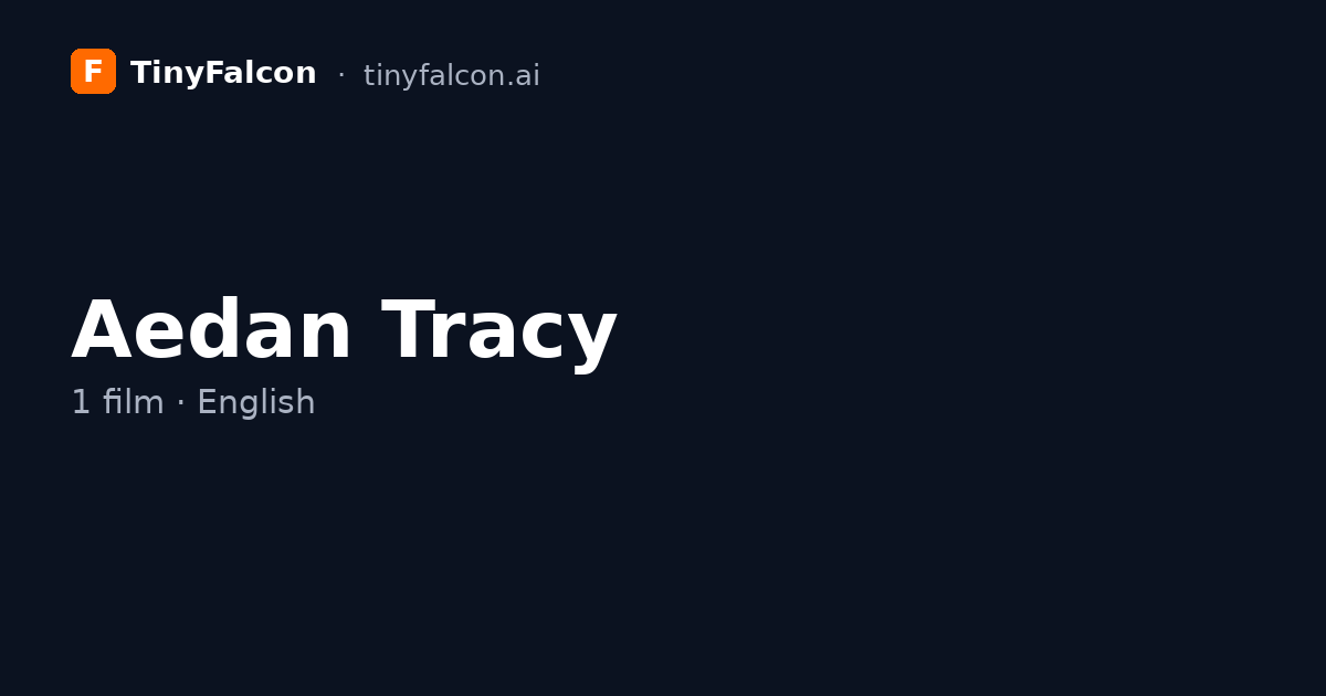 Aedan Tracy