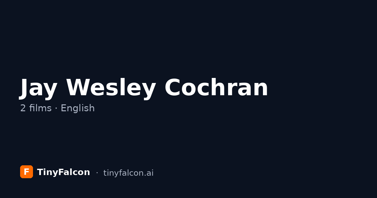 Jay Wesley Cochran