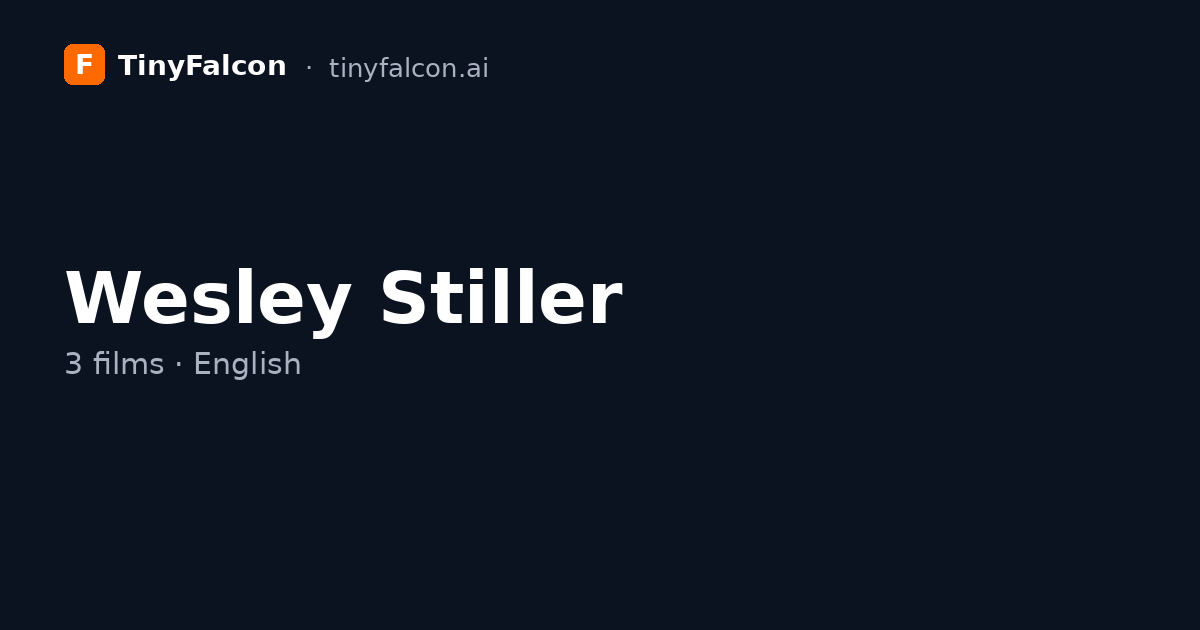 Wesley Stiller