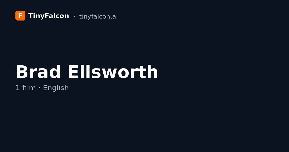 Brad Ellsworth