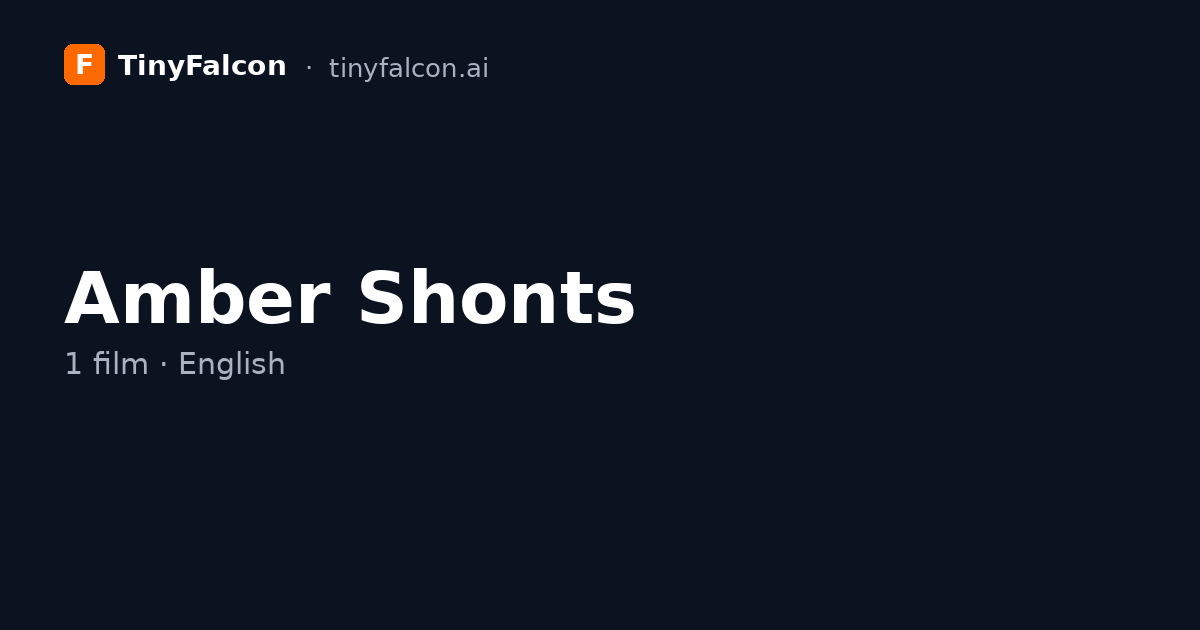 Amber Shonts
