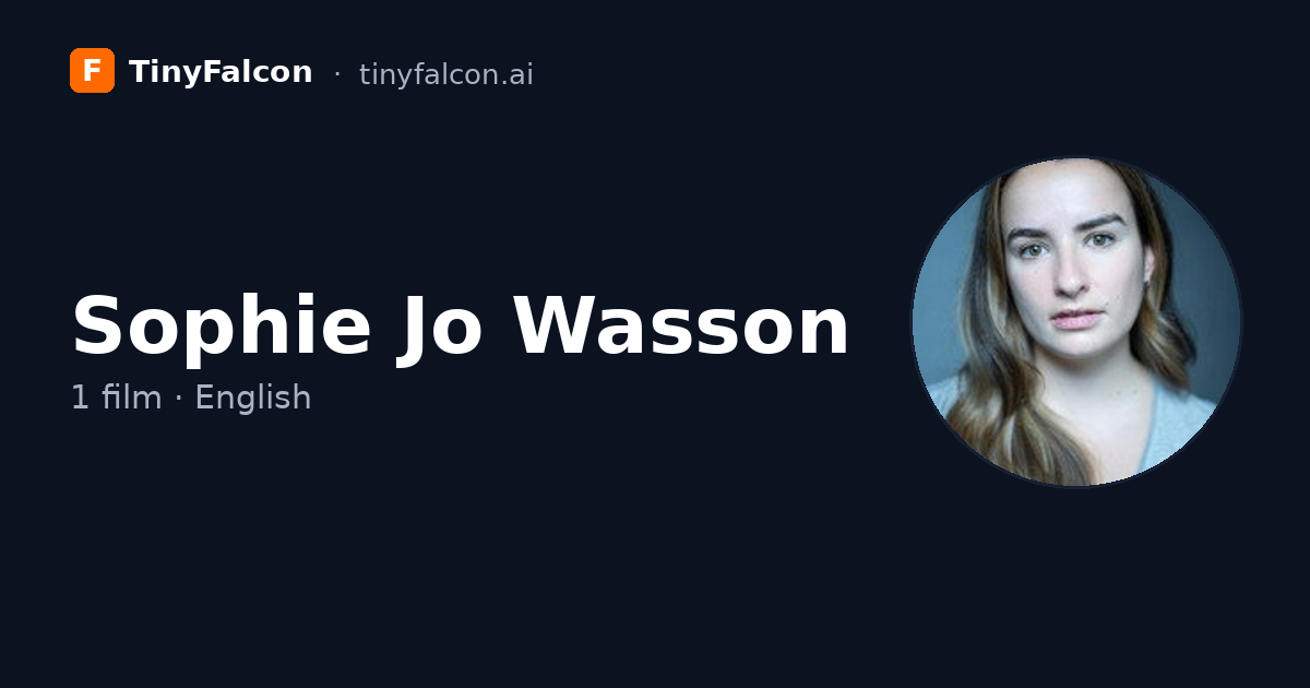 Sophie Jo Wasson
