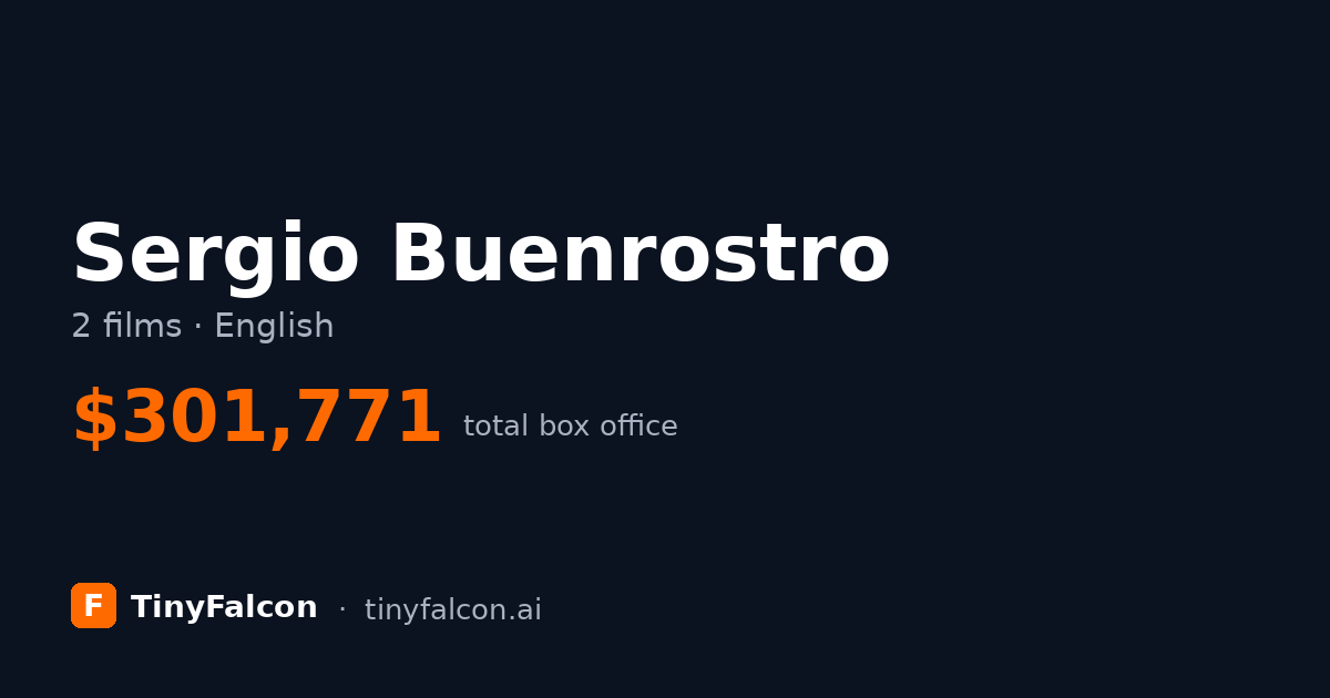 Sergio Buenrostro