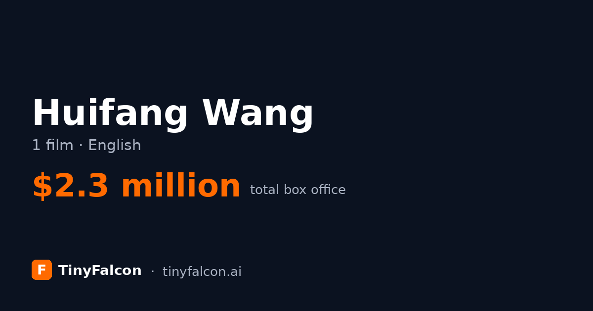 Huifang Wang