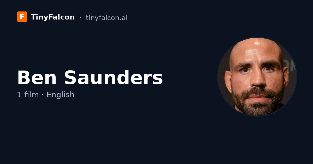 Ben Saunders
