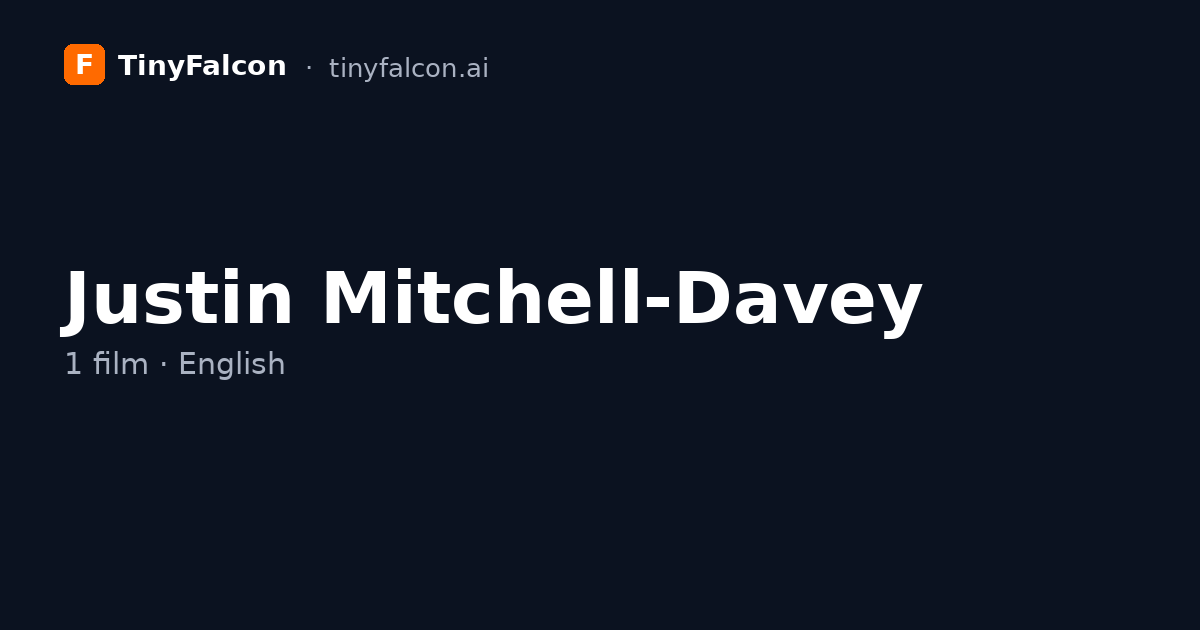 Justin Mitchell-Davey