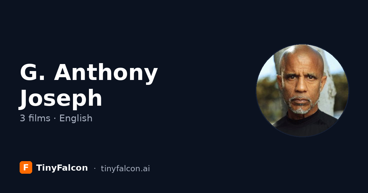 G. Anthony Joseph