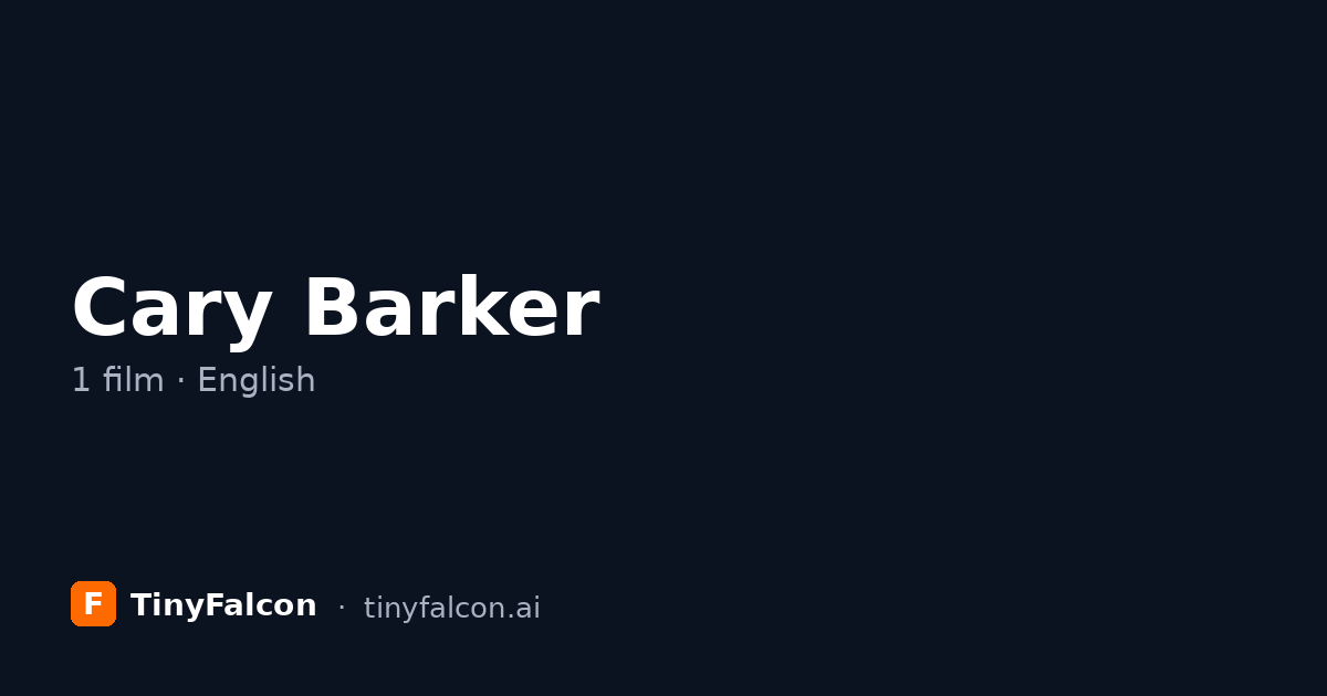 Cary Barker