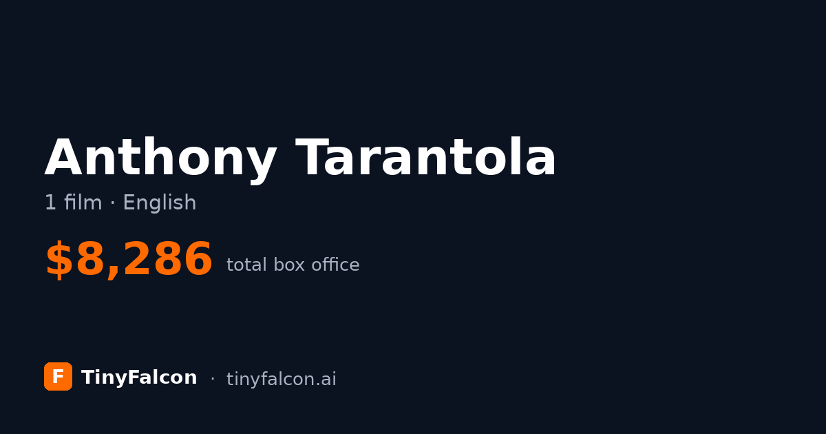 Anthony Tarantola