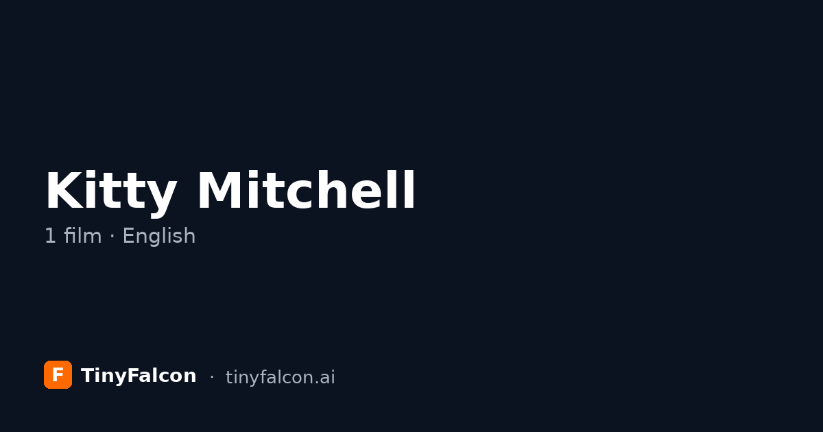 Kitty Mitchell