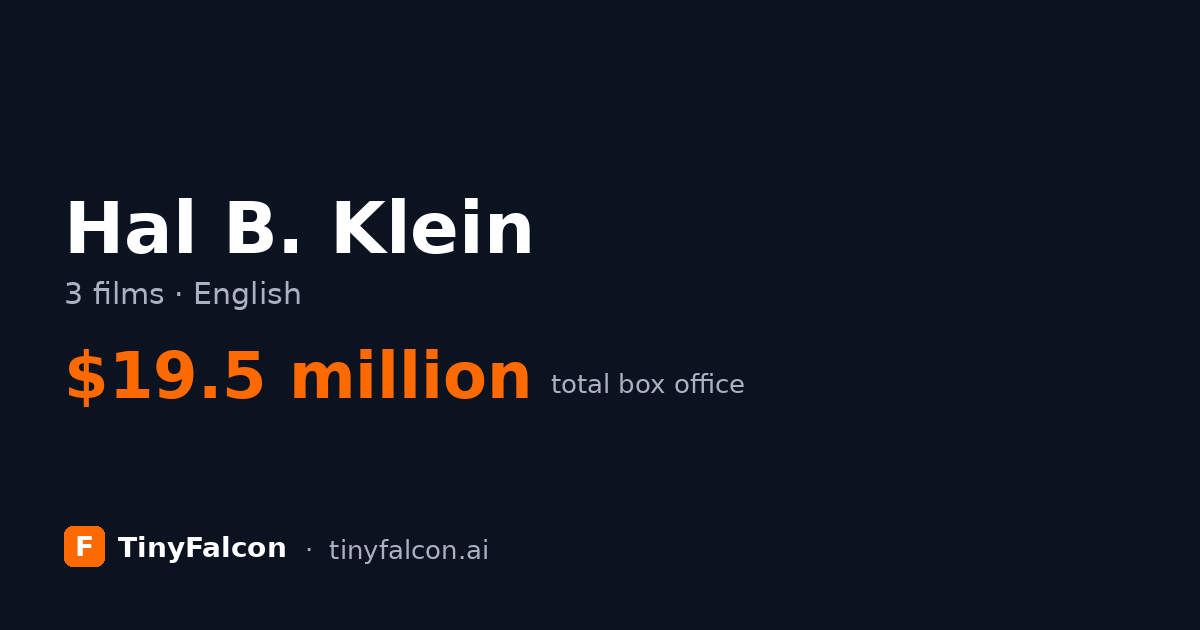 Hal B. Klein
