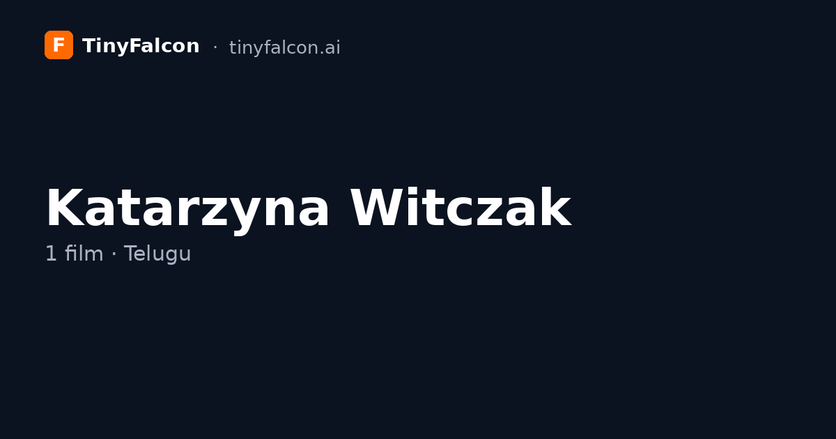 Katarzyna Witczak