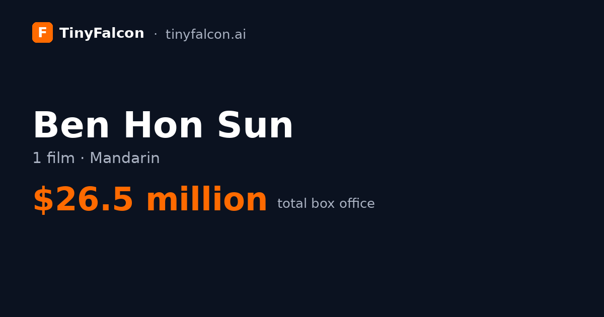 Ben Hon Sun