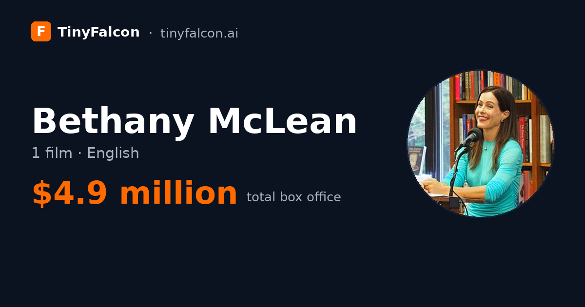 Bethany McLean