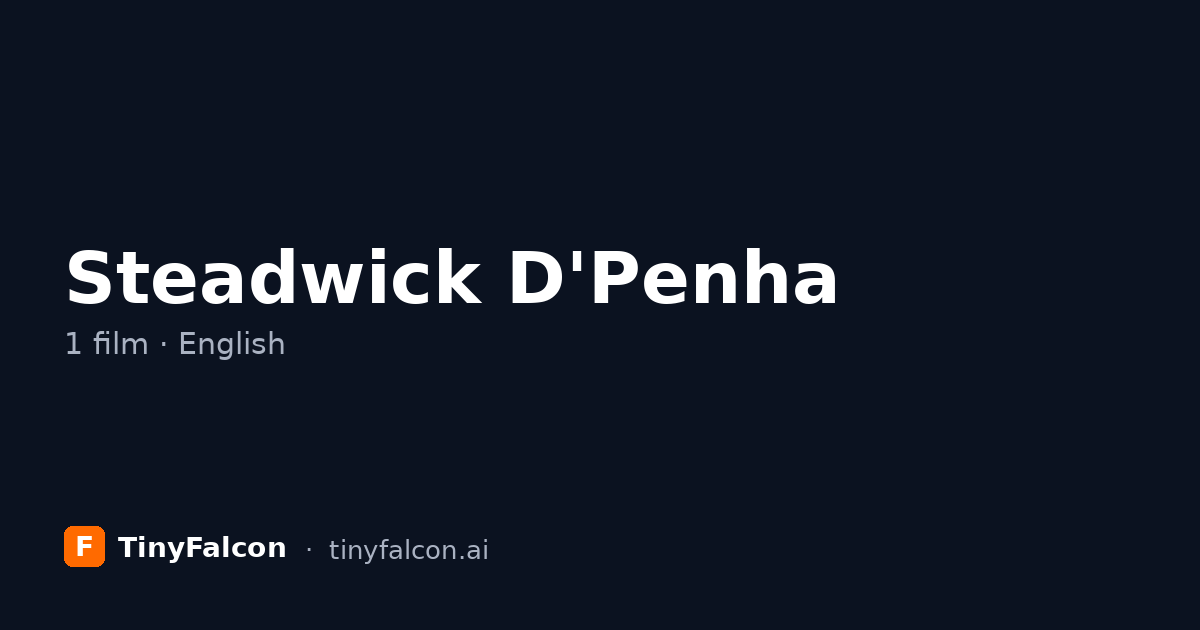 Steadwick D'Penha