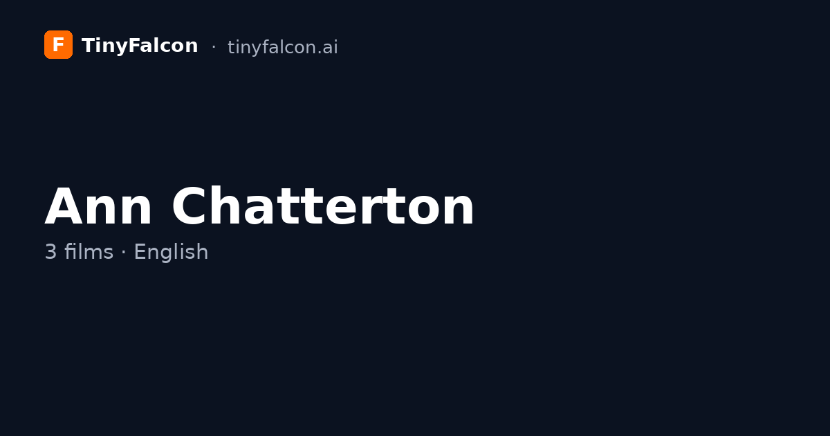 Ann Chatterton