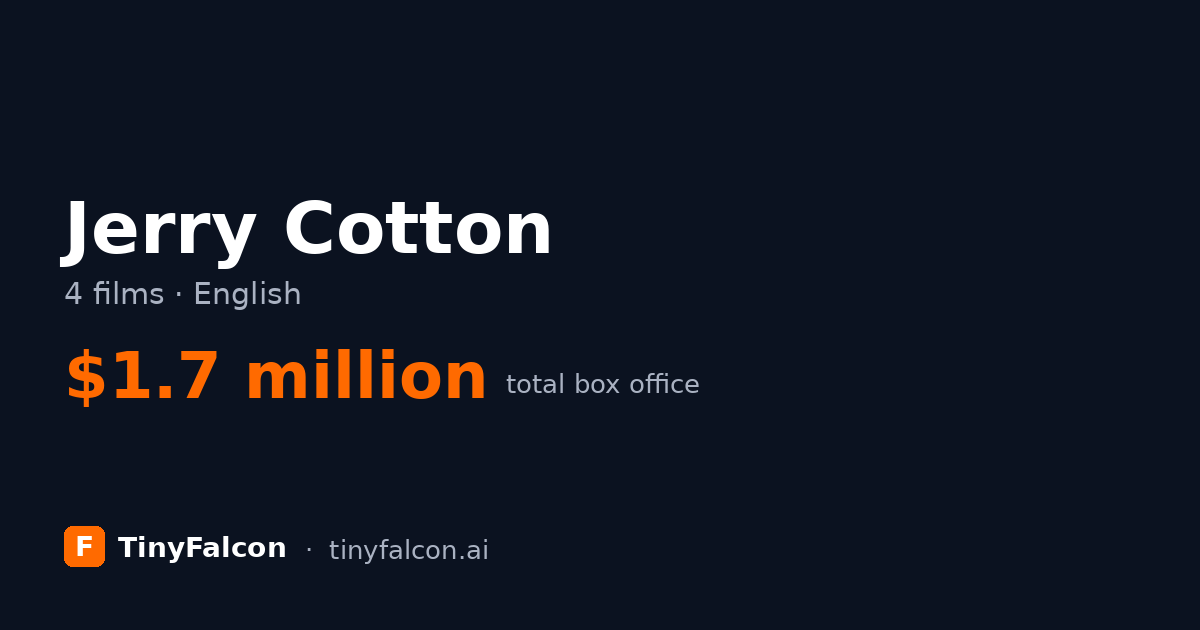Jerry Cotton