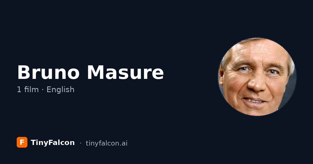 Bruno Masure