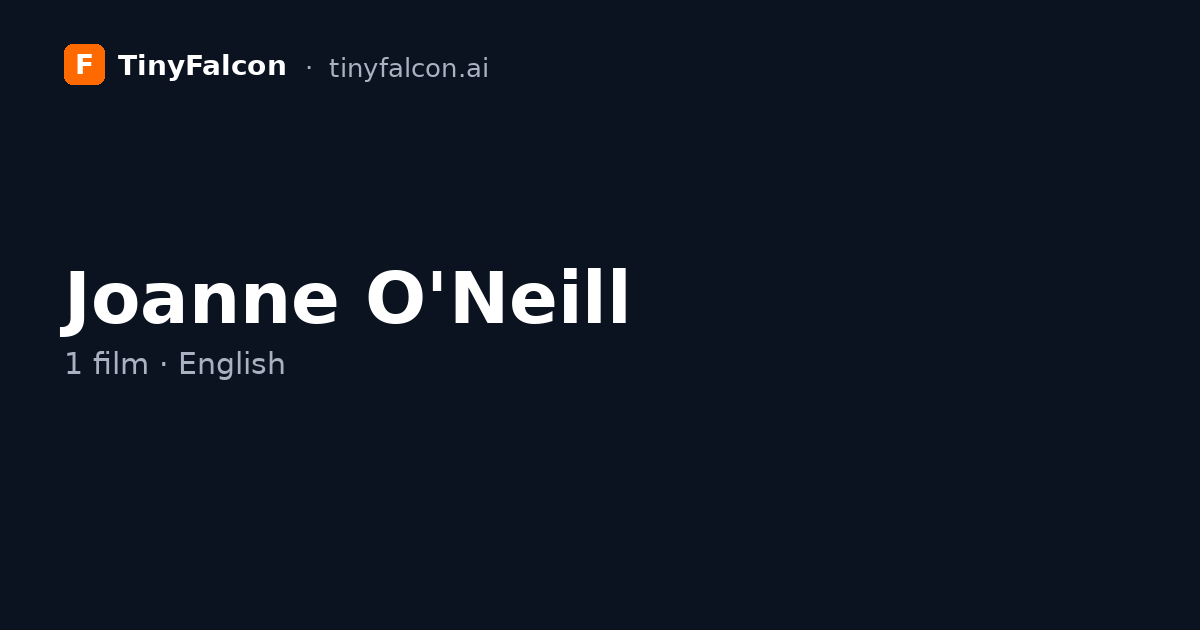 Joanne O'Neill