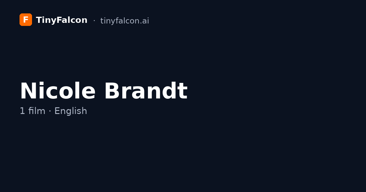 Nicole Brandt