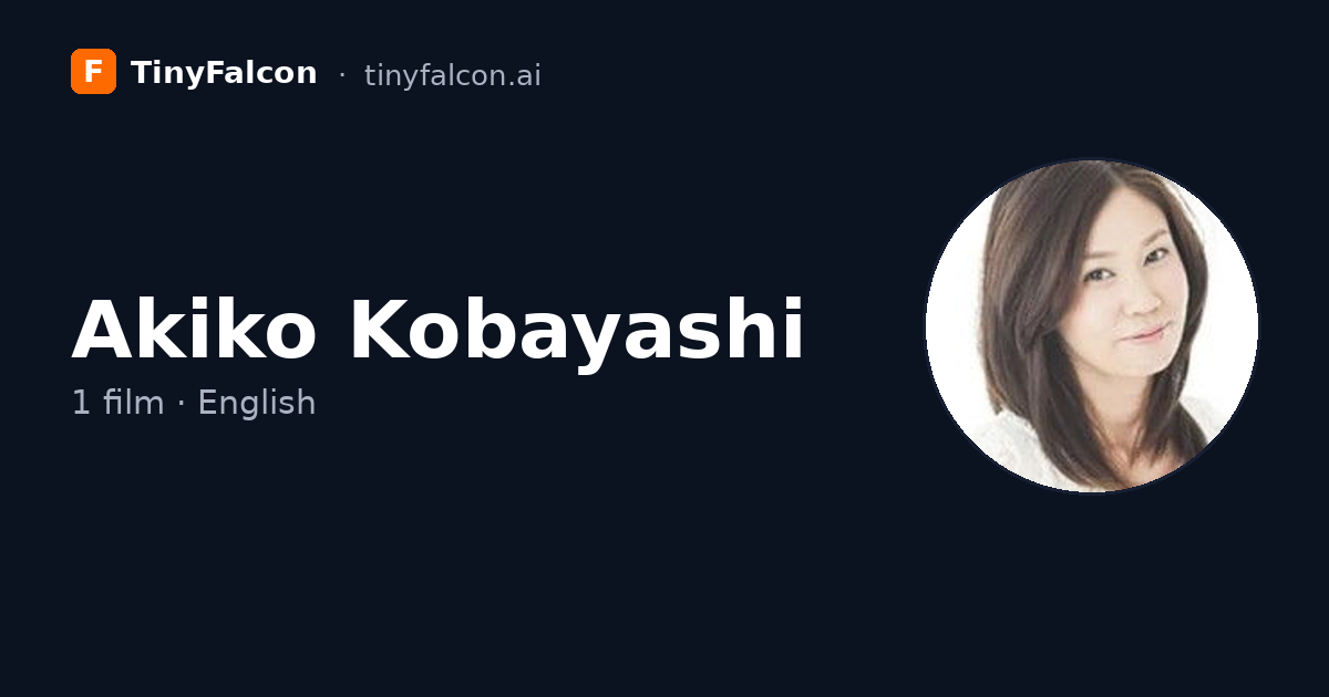 Akiko Kobayashi