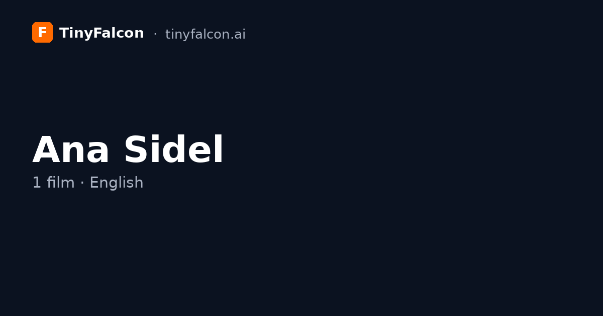 Ana Sidel