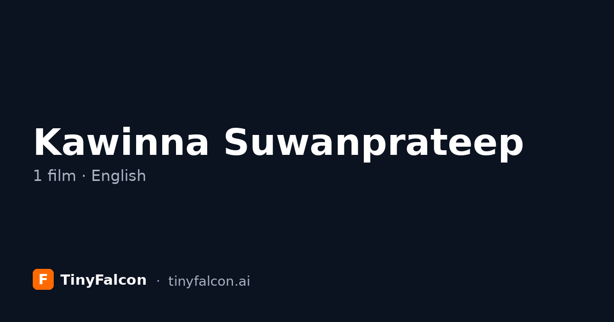 Kawinna Suwanprateep
