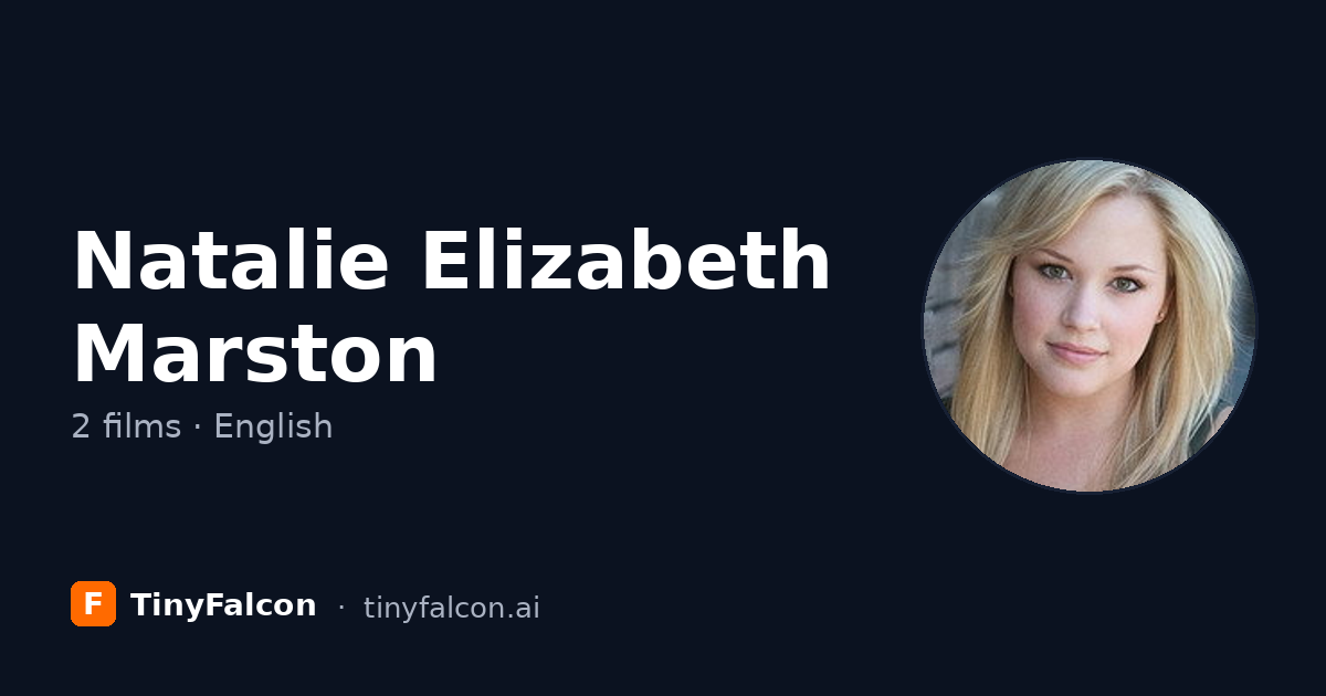 Natalie Elizabeth Marston