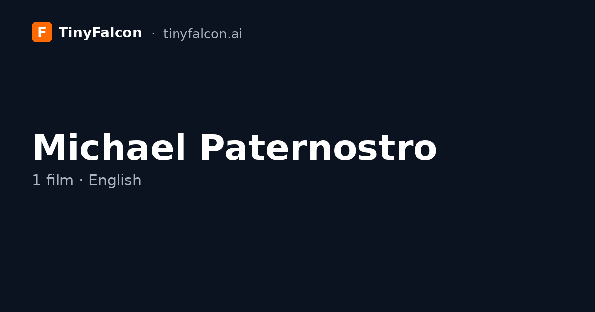 Michael Paternostro