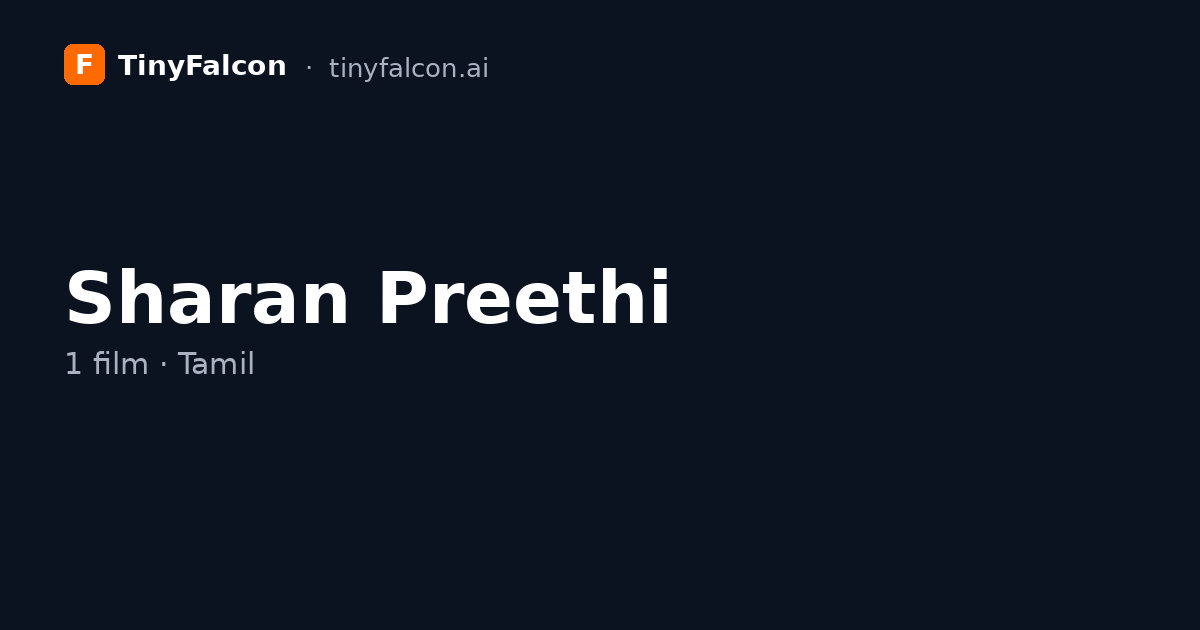 Sharan Preethi