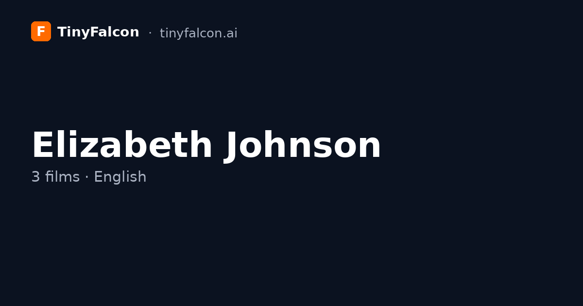Elizabeth Johnson