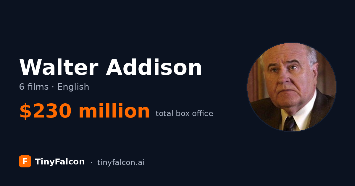 Walter Addison
