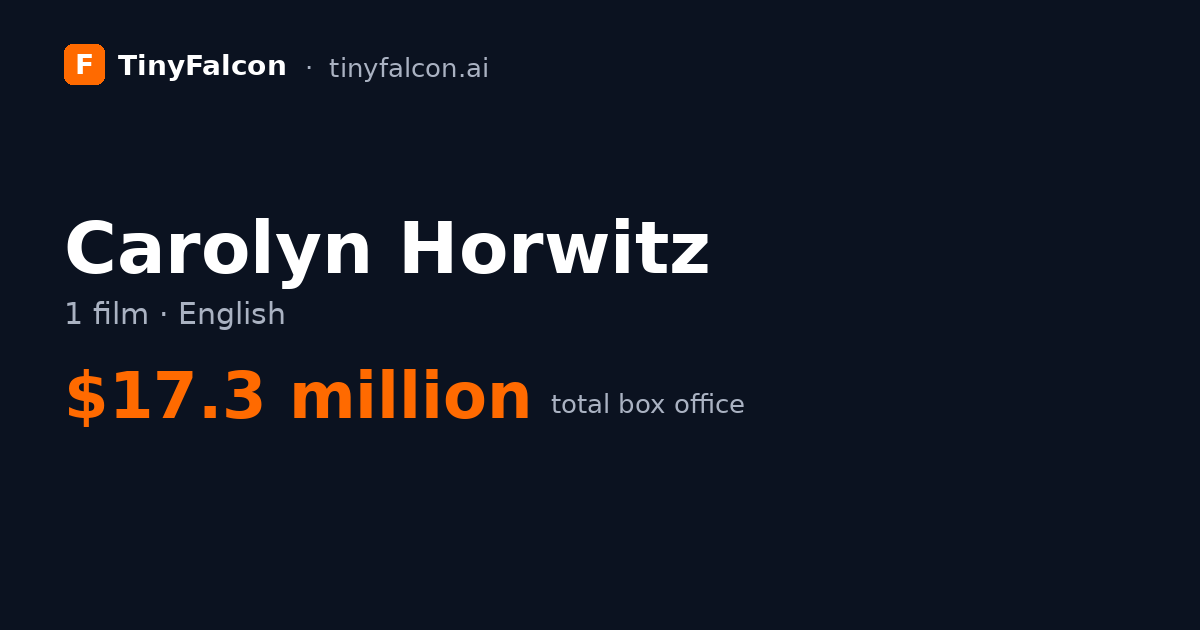 Carolyn Horwitz