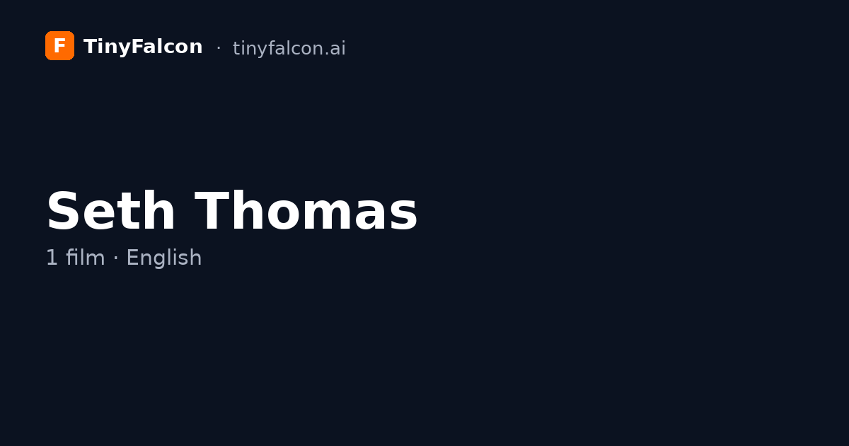 Seth Thomas