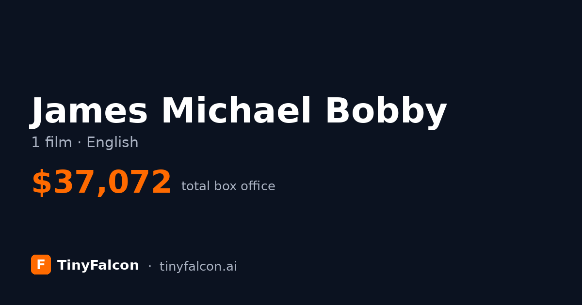 James Michael Bobby