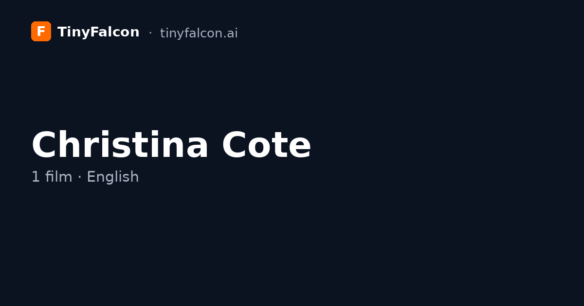 Christina Cote