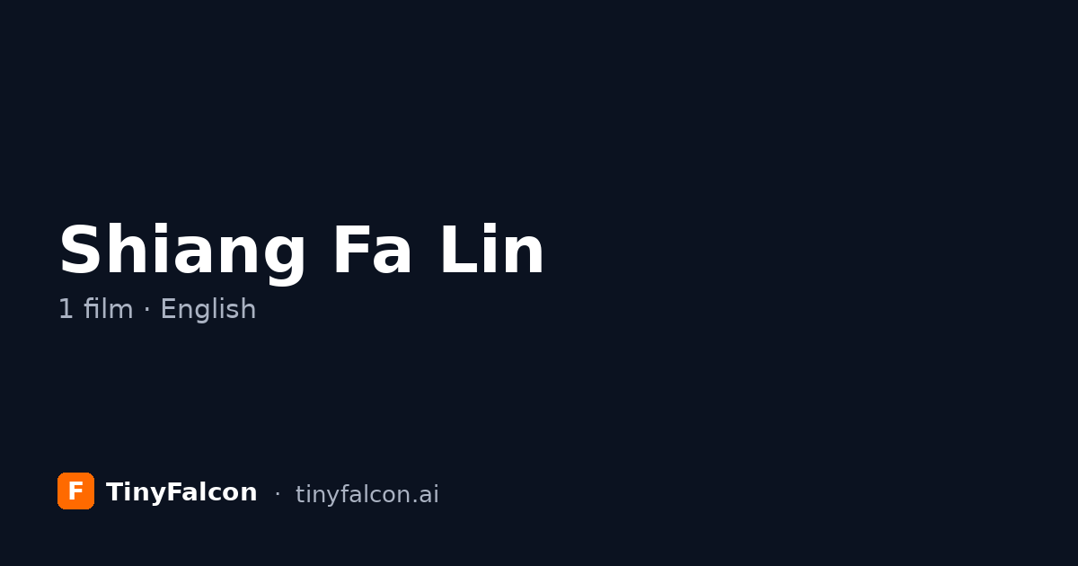 Shiang Fa Lin