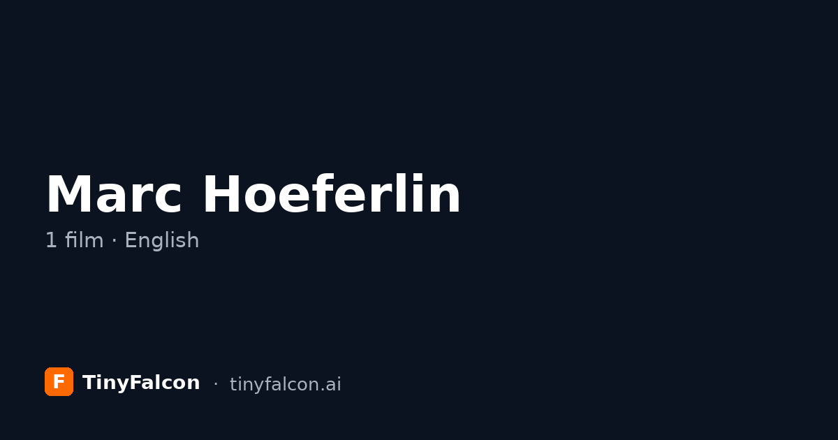Marc Hoeferlin