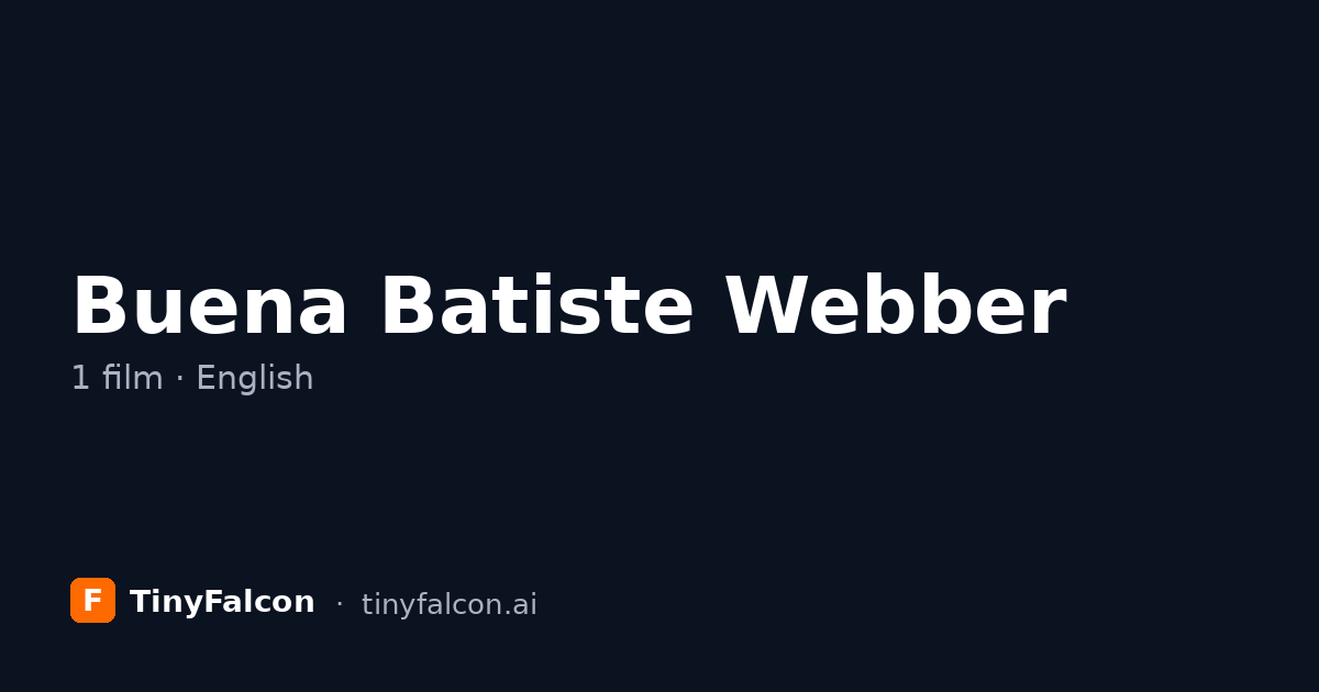 Buena Batiste Webber