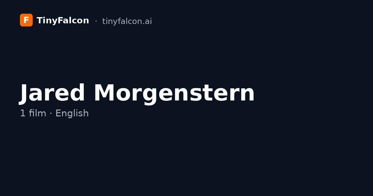 Jared Morgenstern