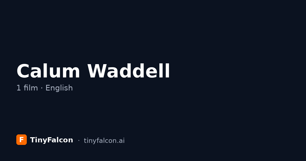 Calum Waddell