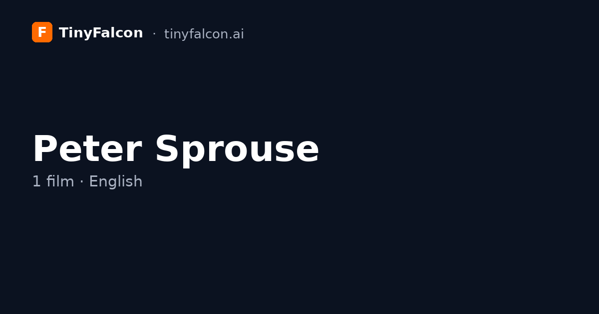Peter Sprouse