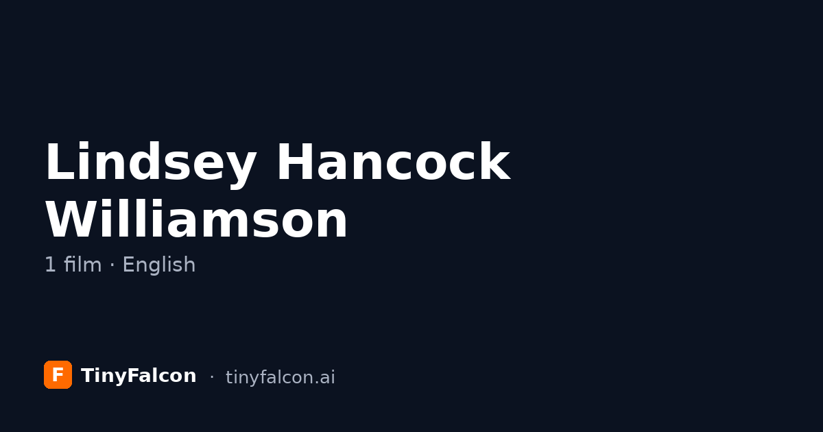 Lindsey Hancock Williamson